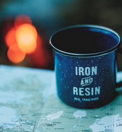 iron and resin